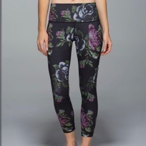 Lululemon High Times Pant Garden Party Smth Silver